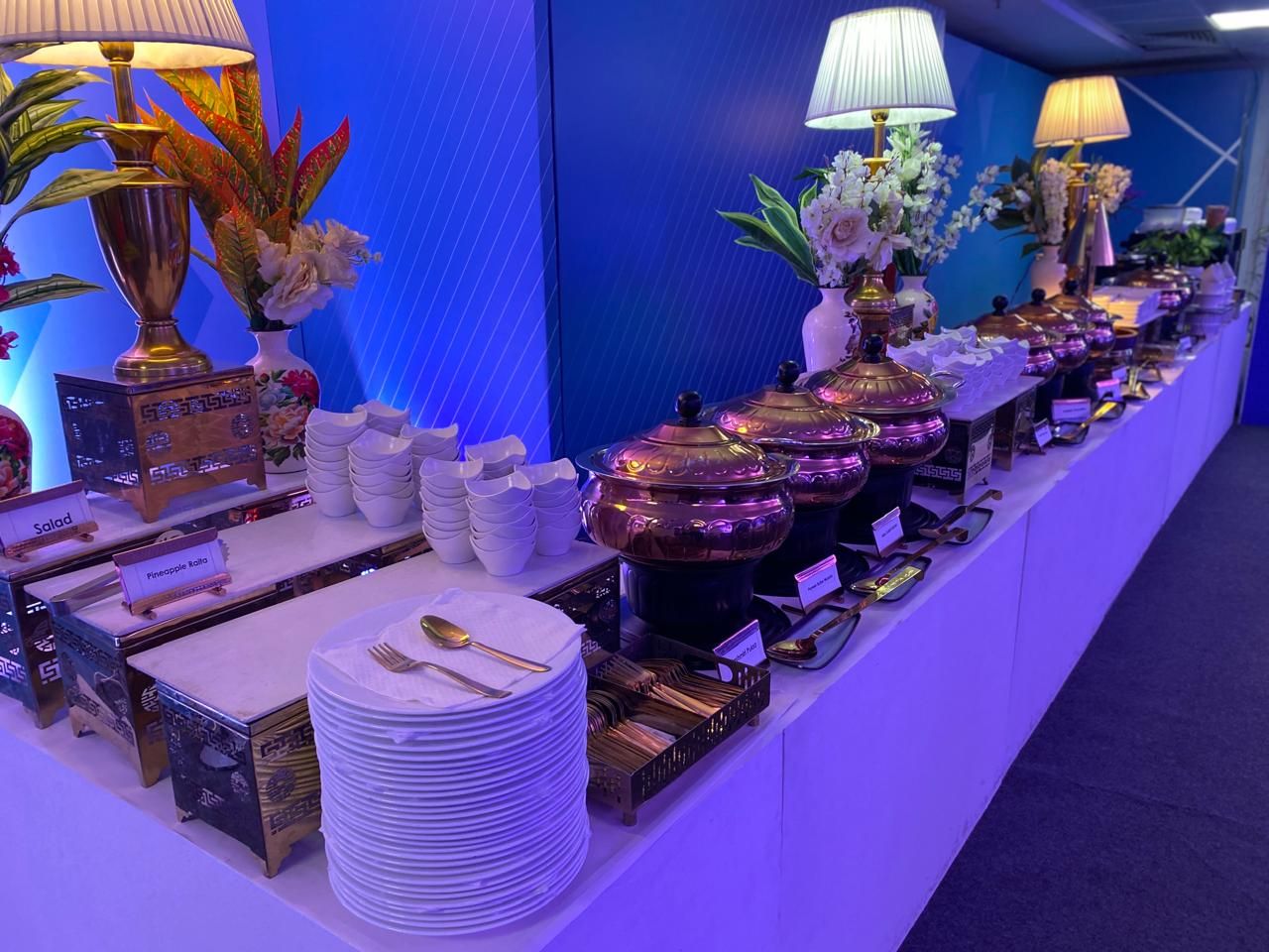 Kanwal Caterers event setup 10